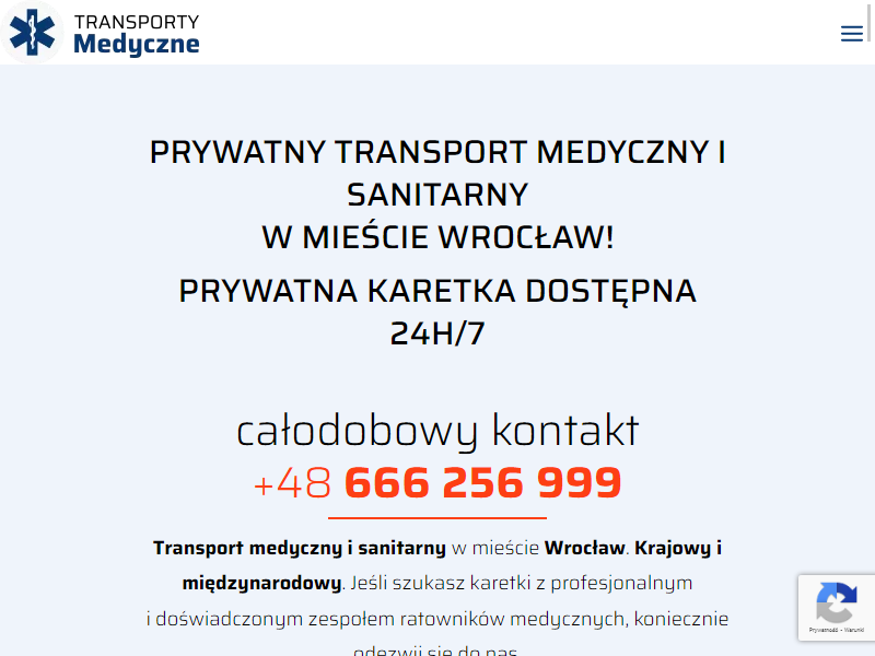 prywatny transport medyczny wrocław