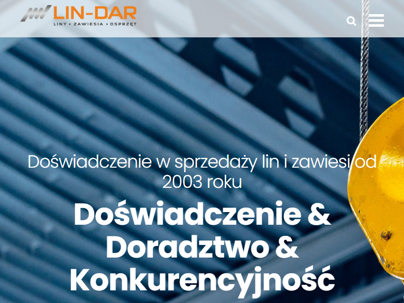 Dostawca i producent lin stalowych - lin-dar.pl